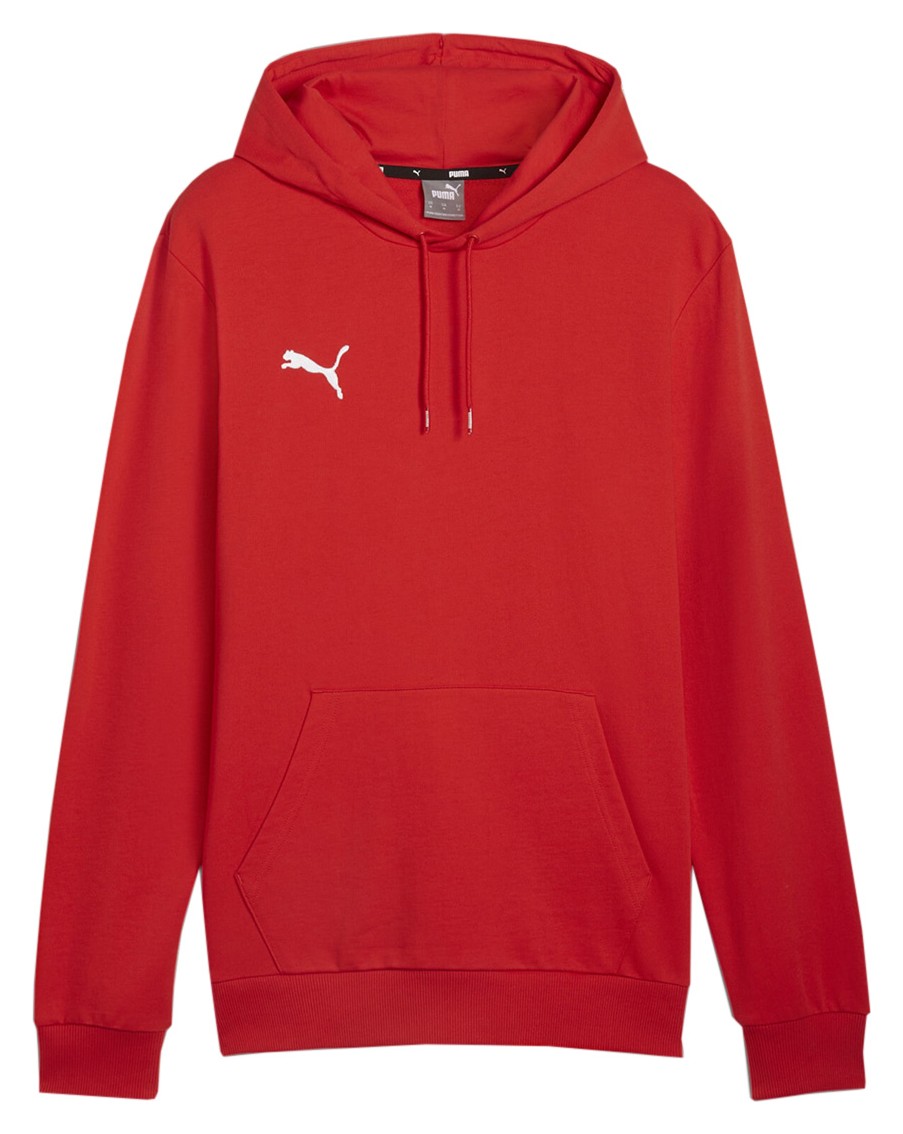 Mikina Puma Team Goal Casuals Hoody červená 658618 01 vel. 2XL