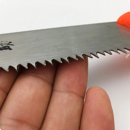 Piła Piłka Ręczna Do Drzewa Gałęzi 400mm Ergonomiczny Uchwyt Seria Piła ręczna do drewna