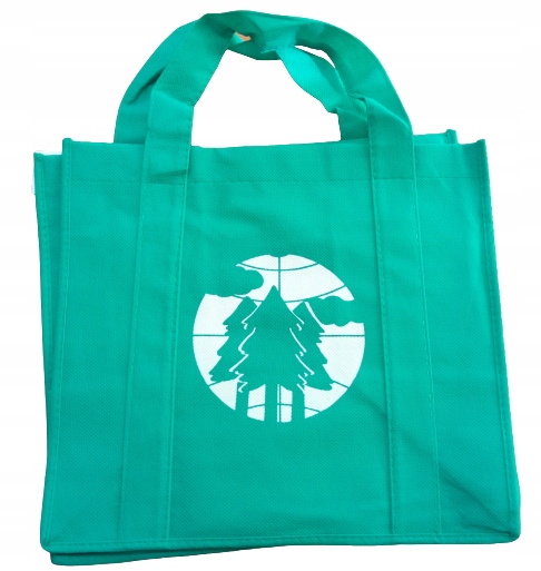 

Torba Materiałowa na zakupy green / Zielona