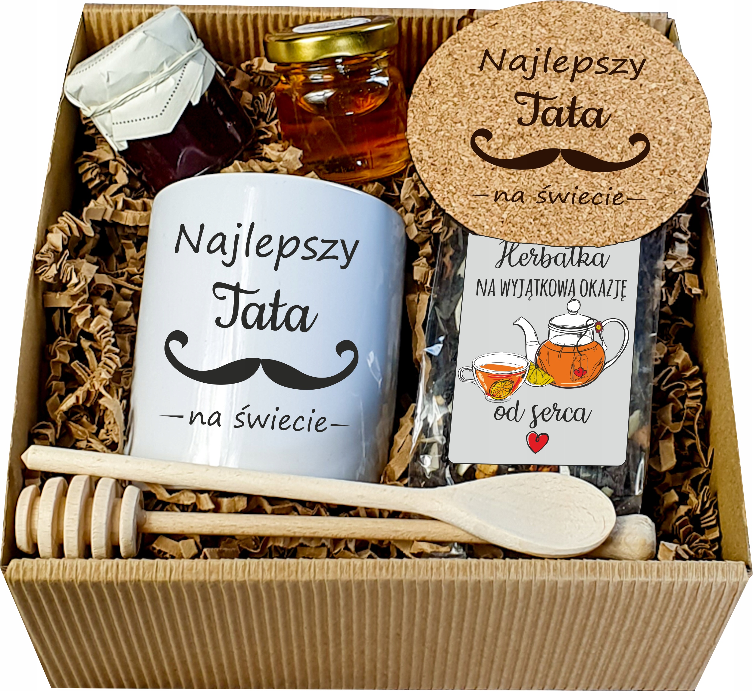 

Dla Taty Ojca Zestaw Urodziny Kubek Tata