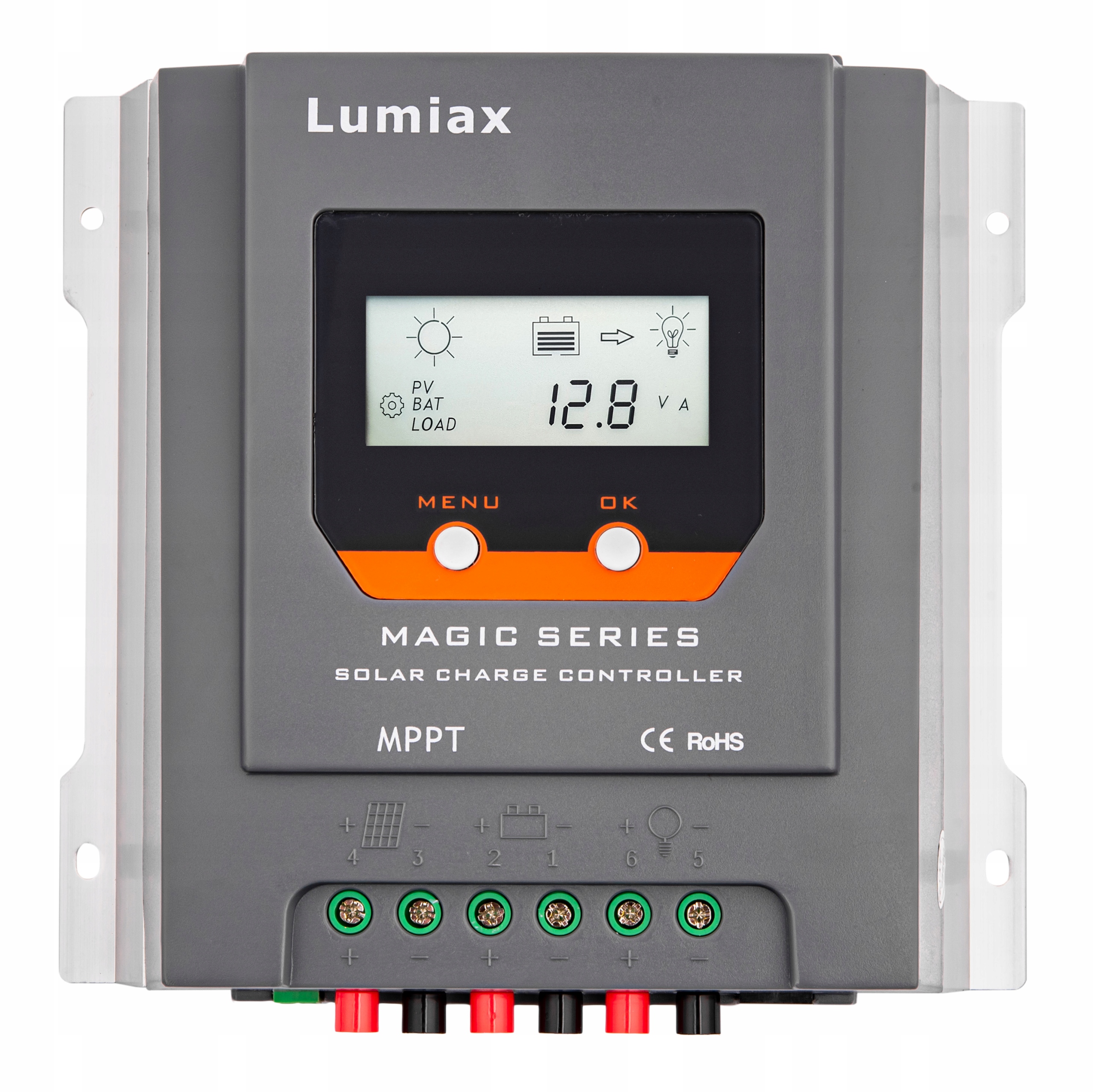 REGULATOR ŁADOWANIA SOLARNY 12V PANEL LCD 30A MPPT