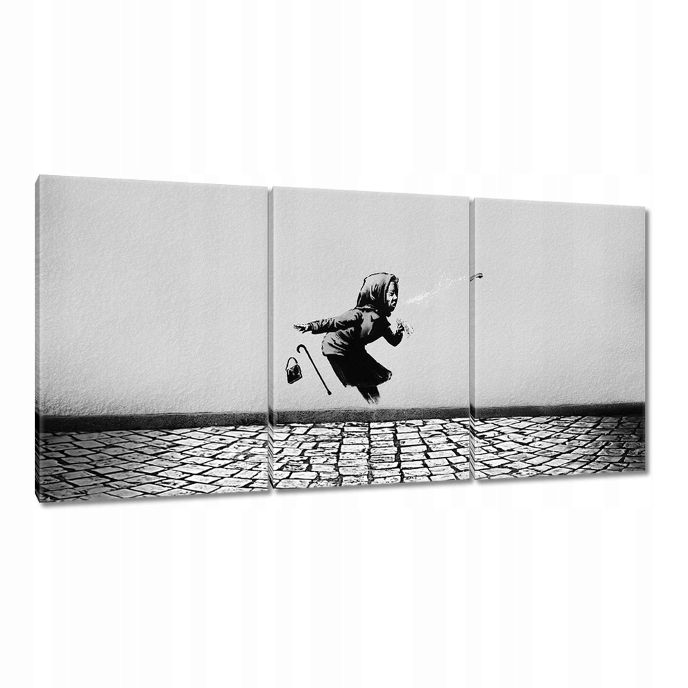 

Obraz 240x120 Banksy Babcia Achoo Apsik