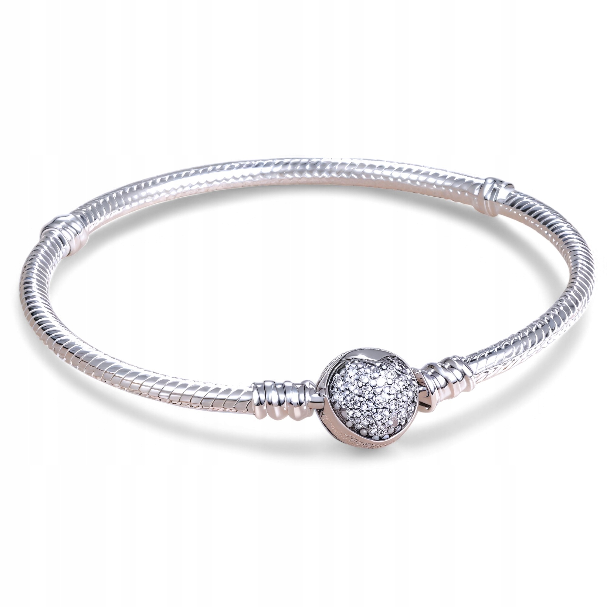 Bransoletka do charms i zawieszek srebro 925 Skomponuj ją sama 18 cm