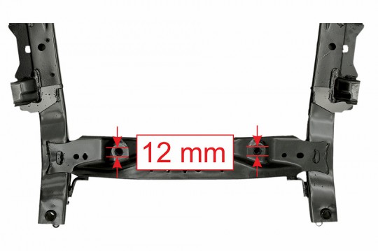 RAMA PRZEDNIEGO ZAWIESZENIA LODGY DOKKER 2012- Typ samochodu Samochody osobowe