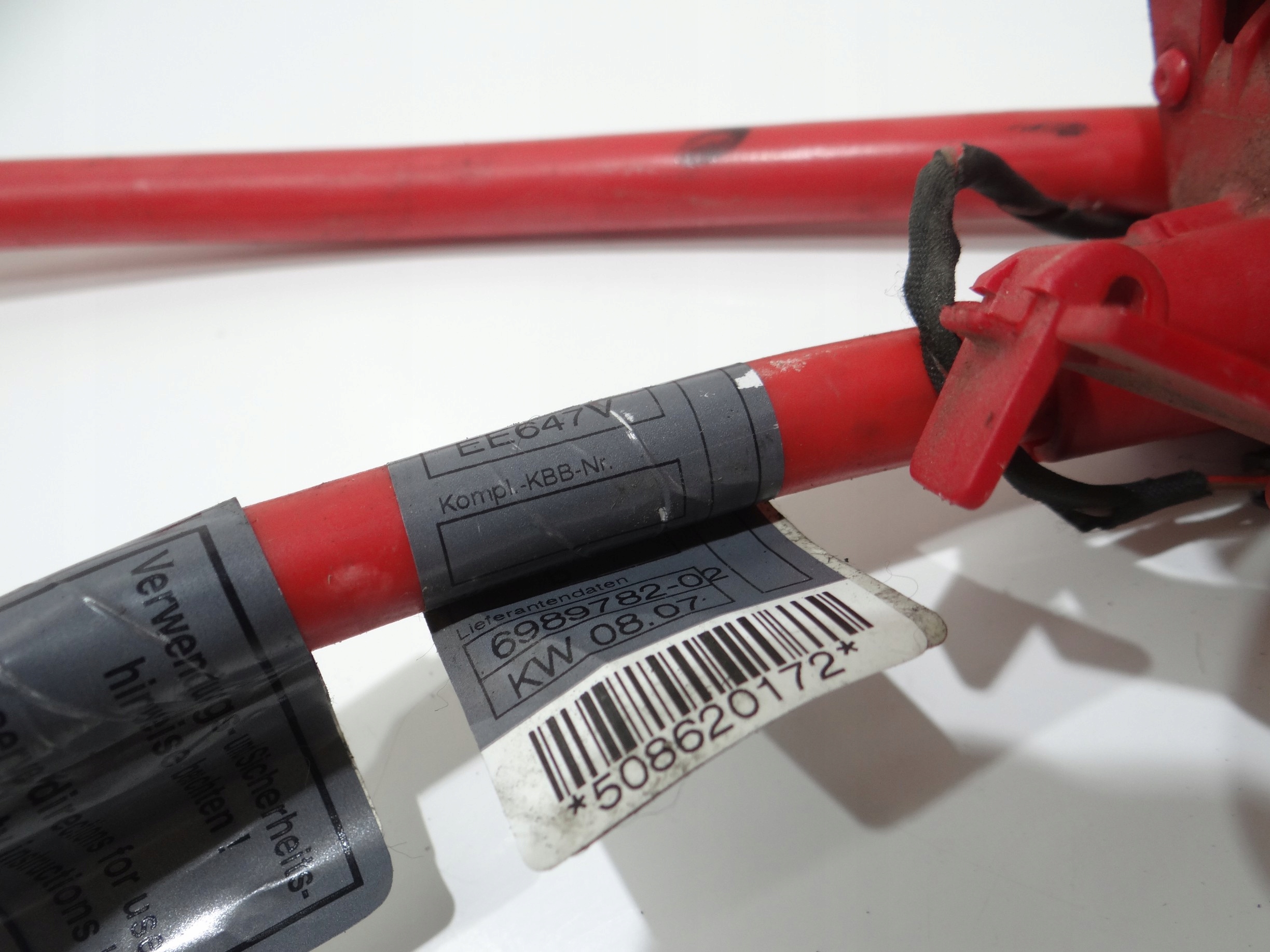 pyrotechnic clamp plus BMW 5 E61 LCI 6989782 (4458913)