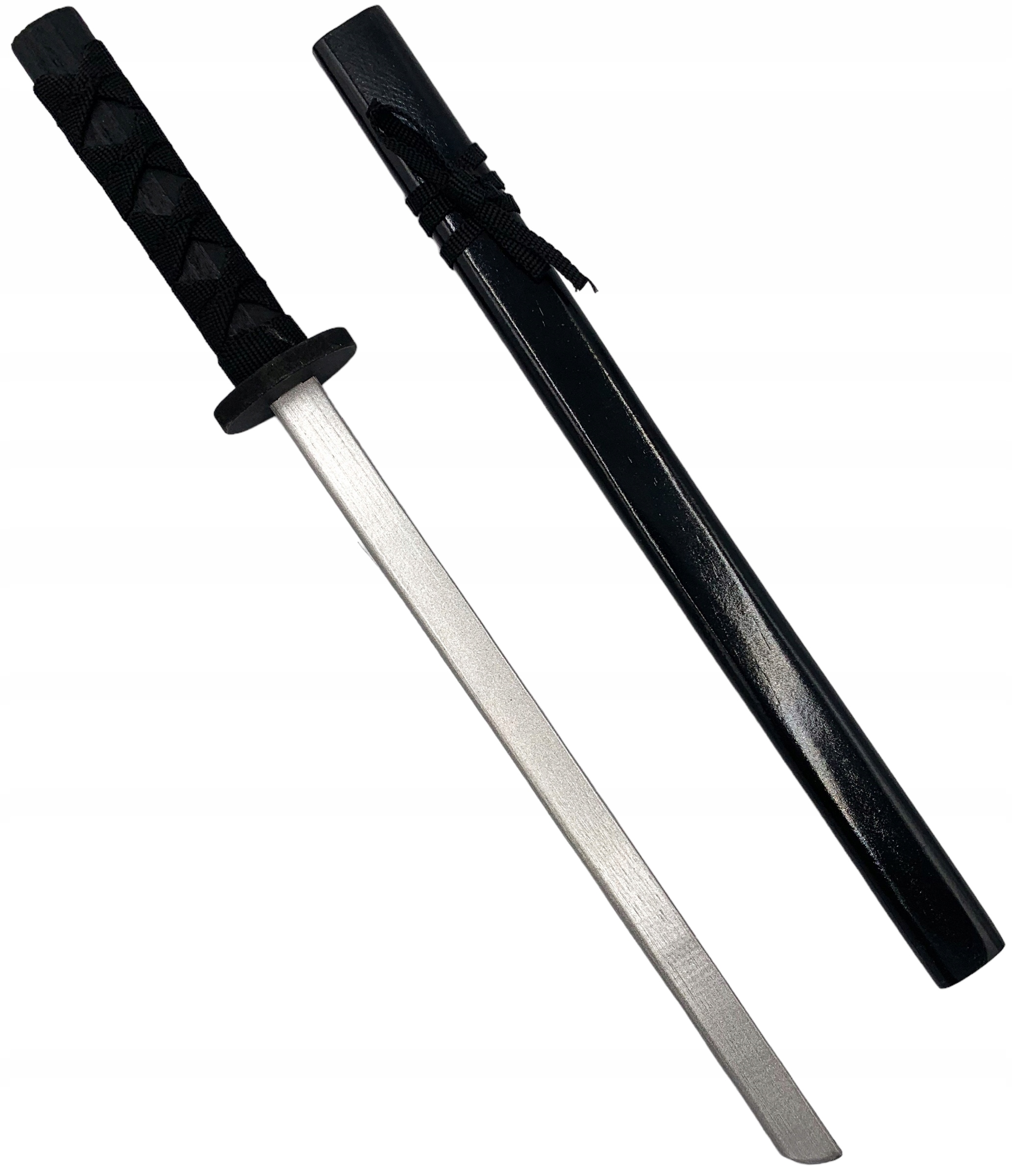 Drewniany miecz japoński katana zabawkowy ninja z drewna
