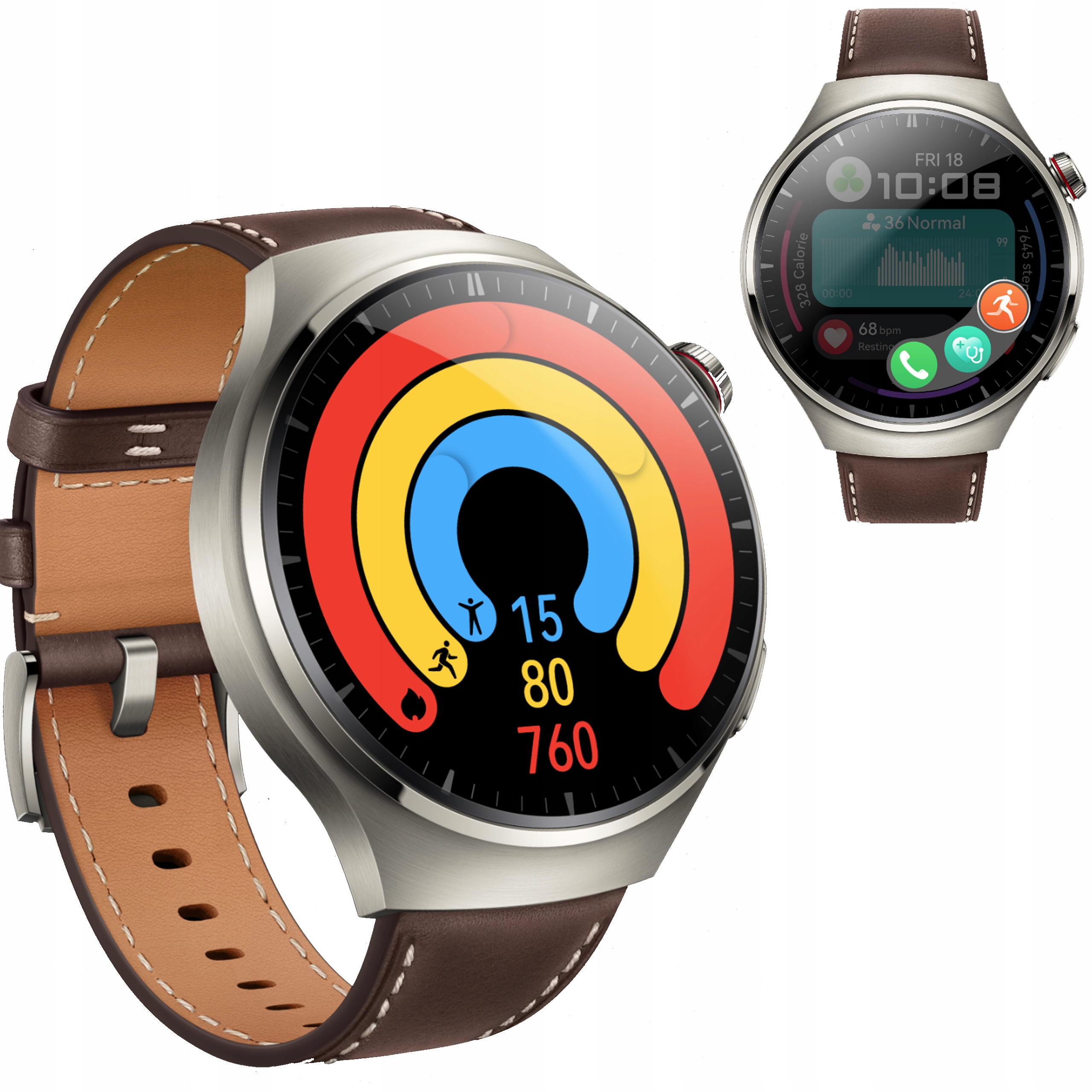 Inteligentné hodinky Huawei Watch 4 Pro Classic hnedé