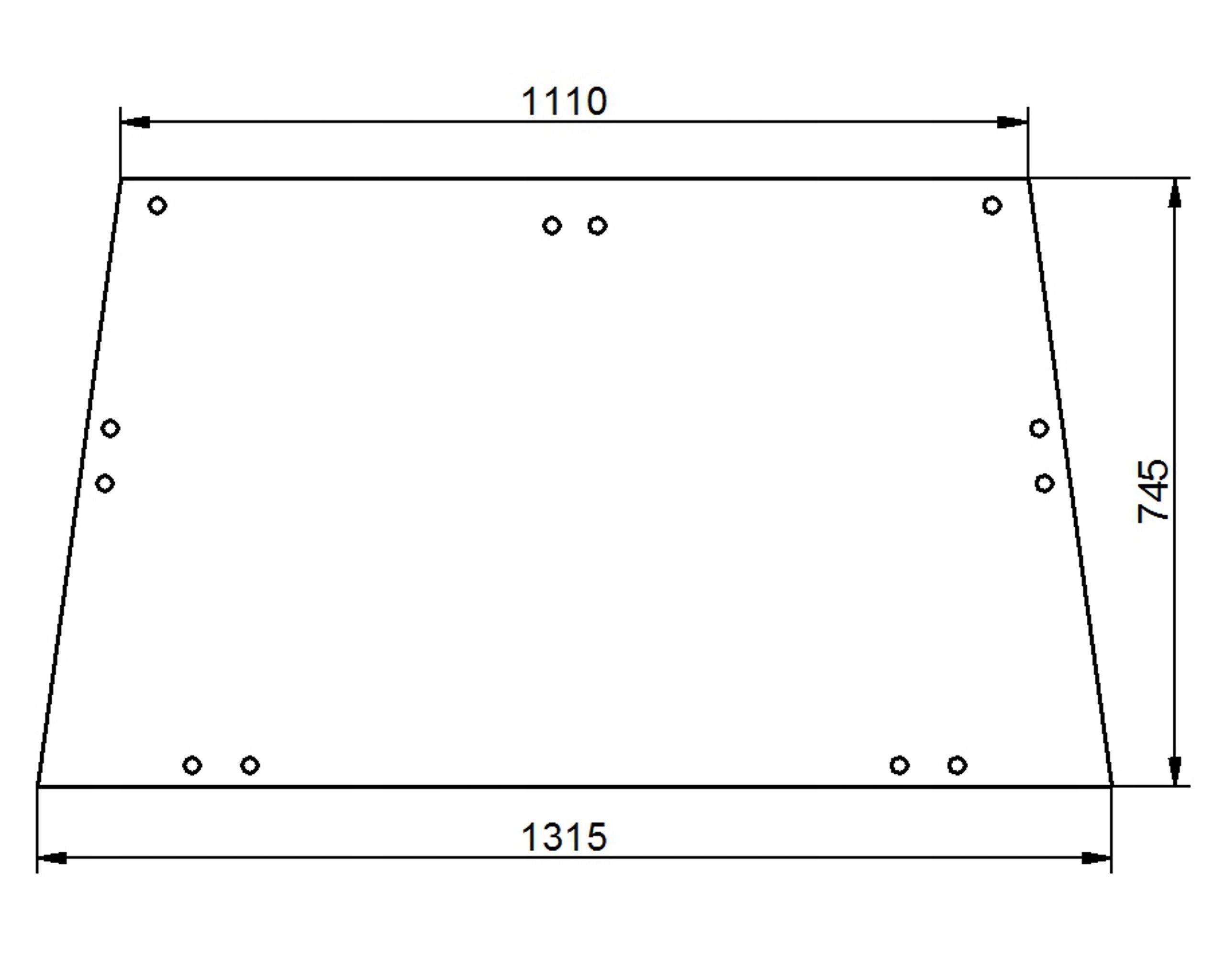 čelní sklo pro traktoru Deutz-Fahr 520806