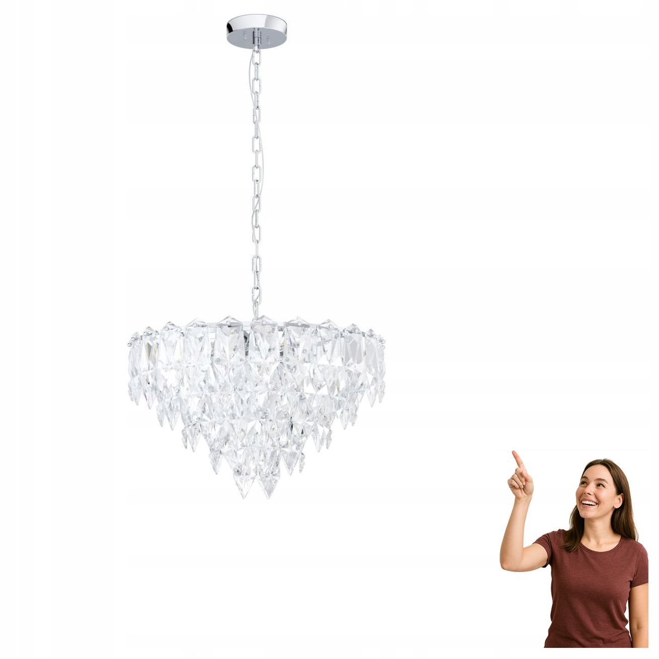 Závěsná lampa Carvario 39724 Eglo