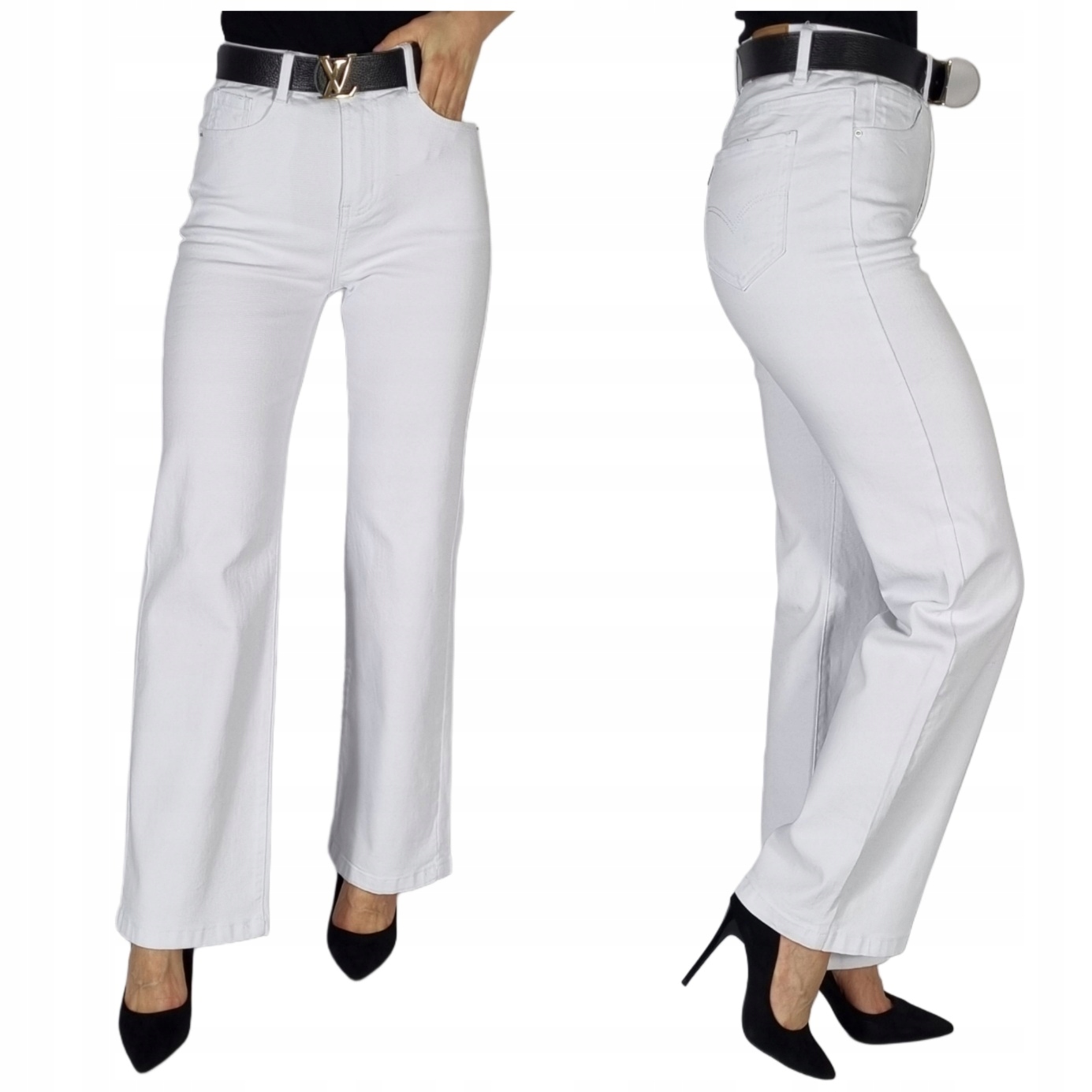 Spodnie Jeansowe Szerokie Klasyczne Verden Jeans Plus Size 46/3XL