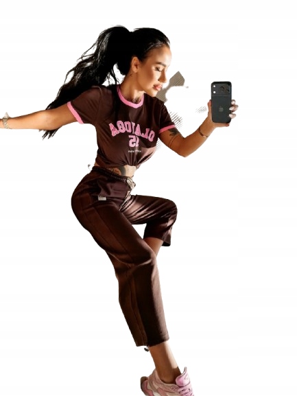 Spodnie damskie Olavoga Fiofio 2026 brąz L