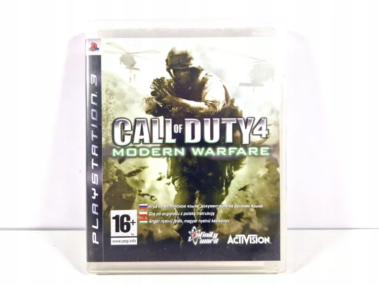 GRA PS3 CALL OF DUTY 4 MODERN WARFARE
