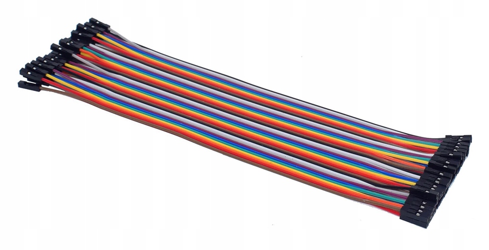 40x20cm Przewody zworki Arduino GPIO ŻeńskoŻeńskie Kod producenta GPIO F-F DUPONT