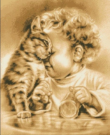 Kanva s potiskem sada (kanva, mulina)