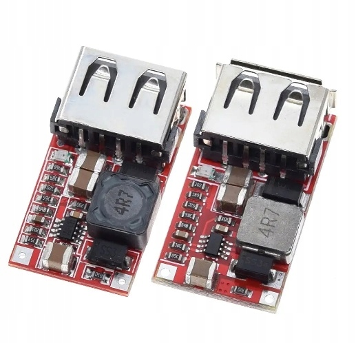 ŁADOWARKA ZASILACZ PRZETWORNICA 6-19V---> 5V 2A Z GNIAZDEM USB Model X12941