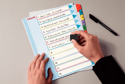 Przekładki A4 Maxi / 1-10 numeryczne ESSELTE 10020 Marka Esselte