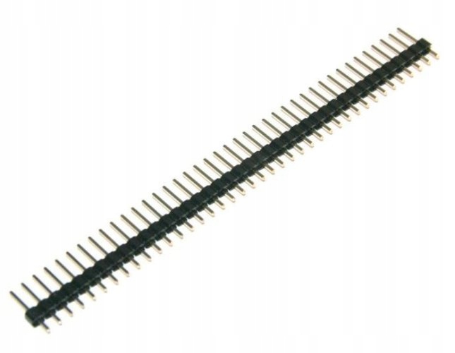 

Listwa goldpin raster 40 sztuk 2.54mm czarna