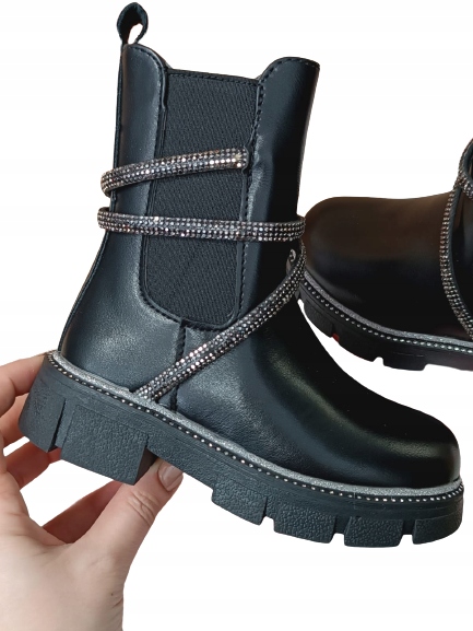 BOTKI DZIEWCZĘCE OCIEPLANE R 27