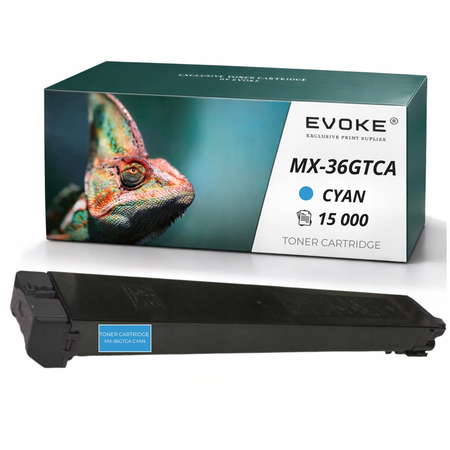 Toner pro Sharp MX36C MX-36GTCA cyan 15000 stran MX-2610N MX-3110N MX-3610N