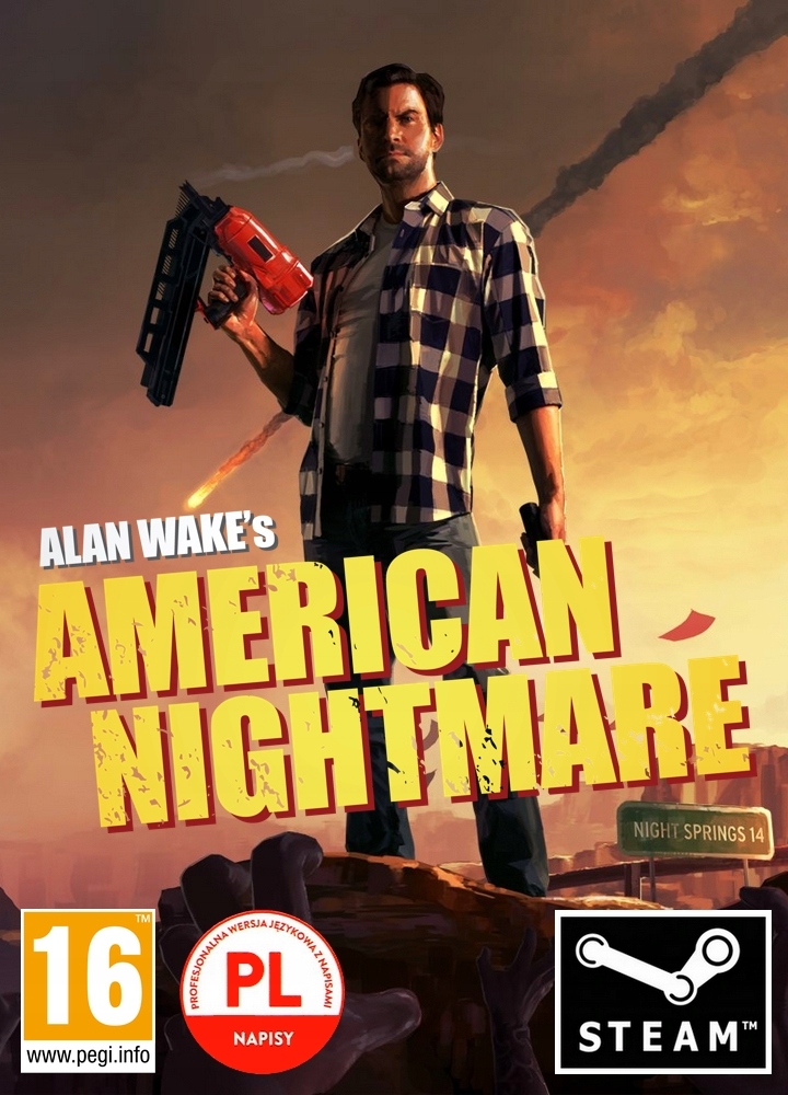 Alan Wake: American Nightmare PL PC klucz STEAM