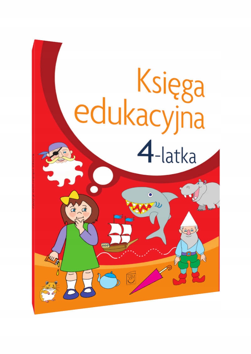 

Księga Edukacyjna 4-LATKA zbiór ćwiczeń Sbm 9208