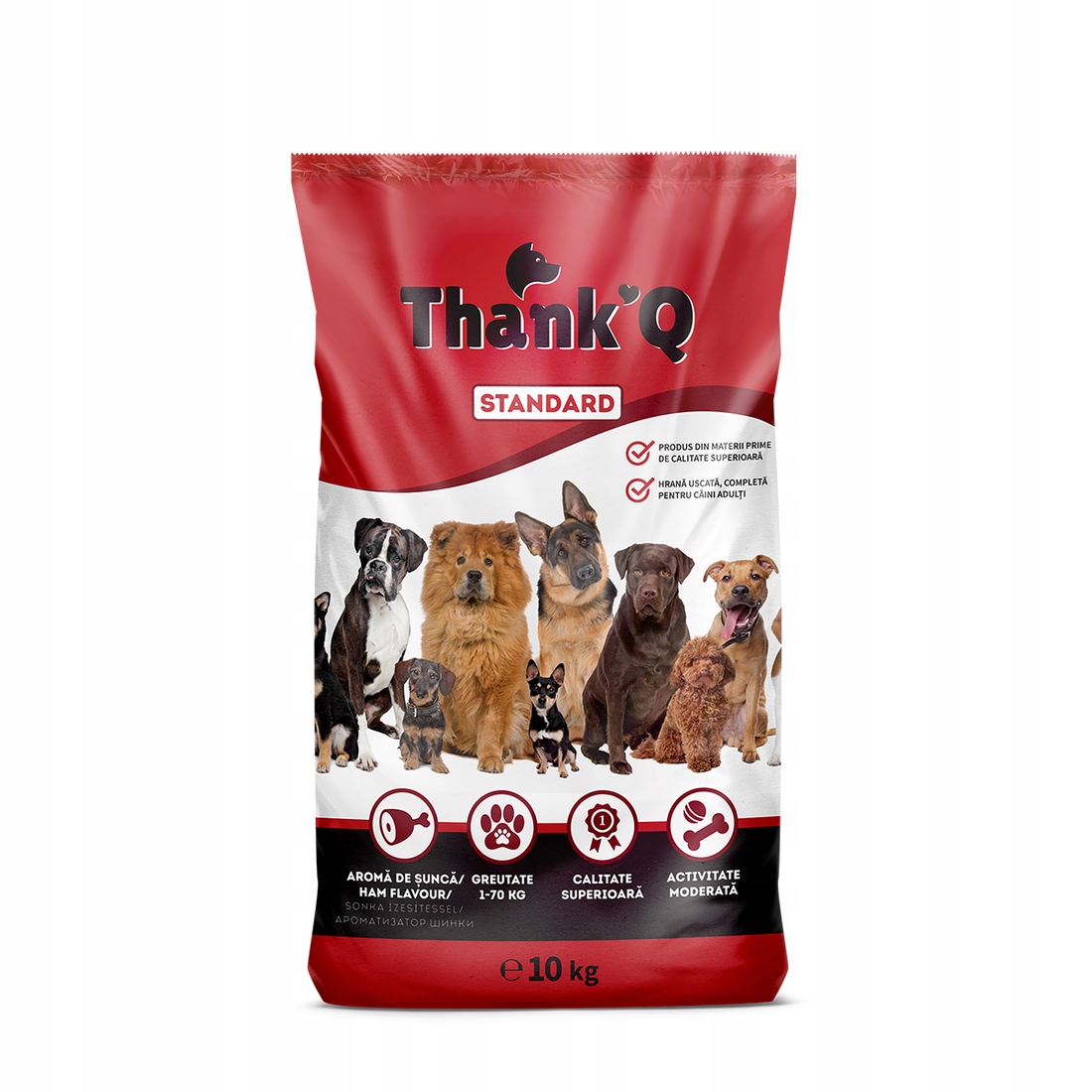 Thank´Q granule šunka pro psy 10 kg