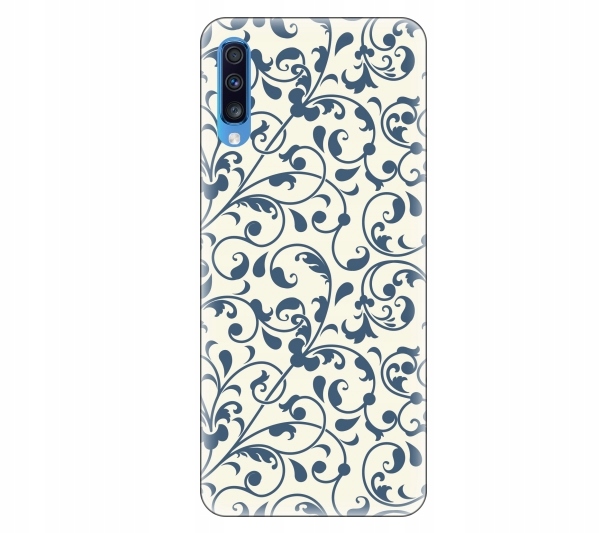 

Etui pokrowiec Samsung Galaxy A70 Kwiaty floral