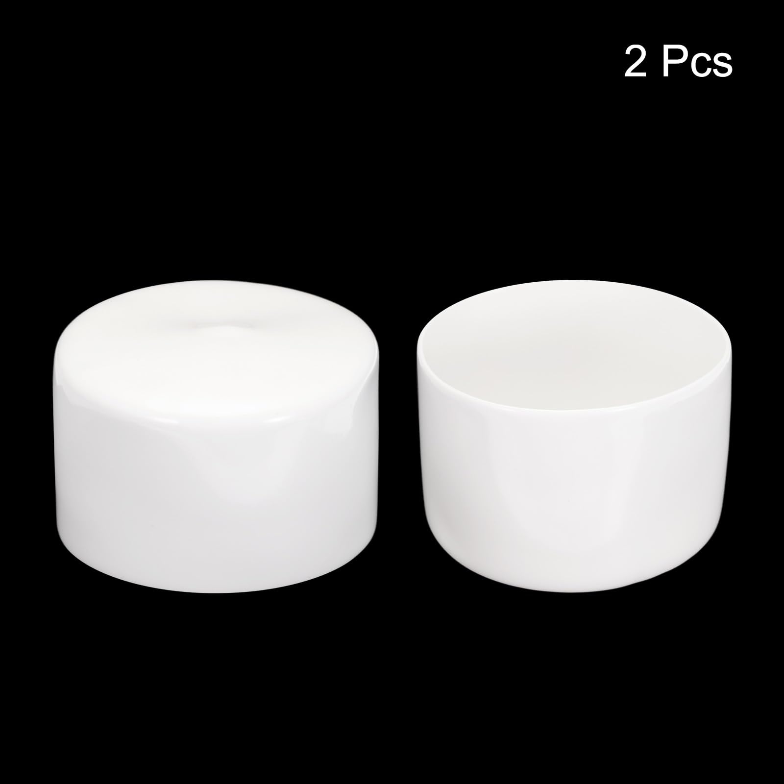 QUARKZMAN 2 Sztuki Białe Gummikappen 80mm Ochronne Końcówki Do Mebli — miniatura 2