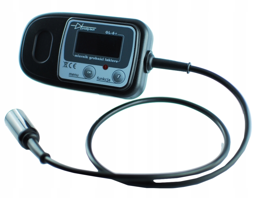 Merač hrúbky laku GL-6XL Oceľ hliník