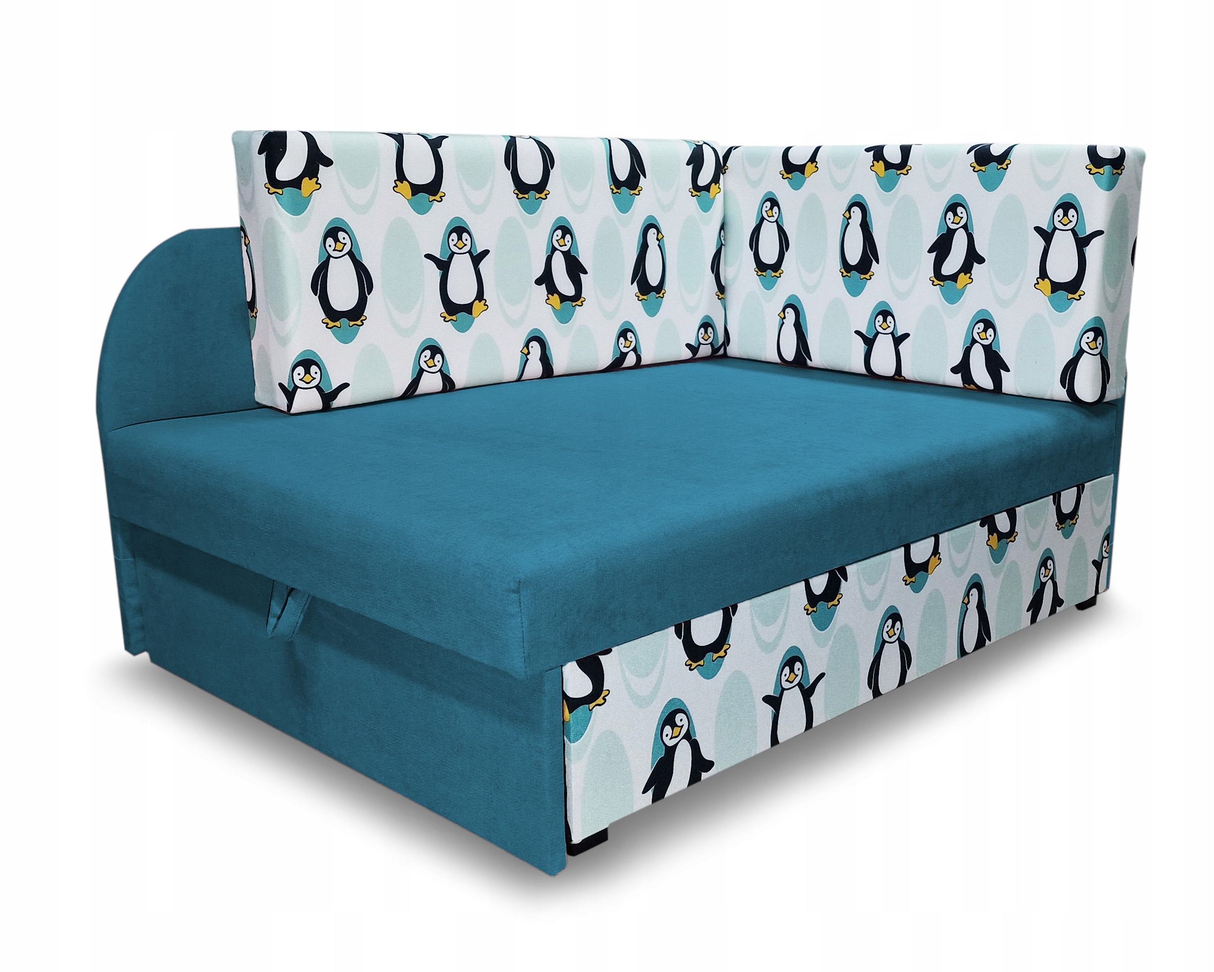 Narożnik dziecięcy rozkładany - idealne łóżko z regulowaną długością