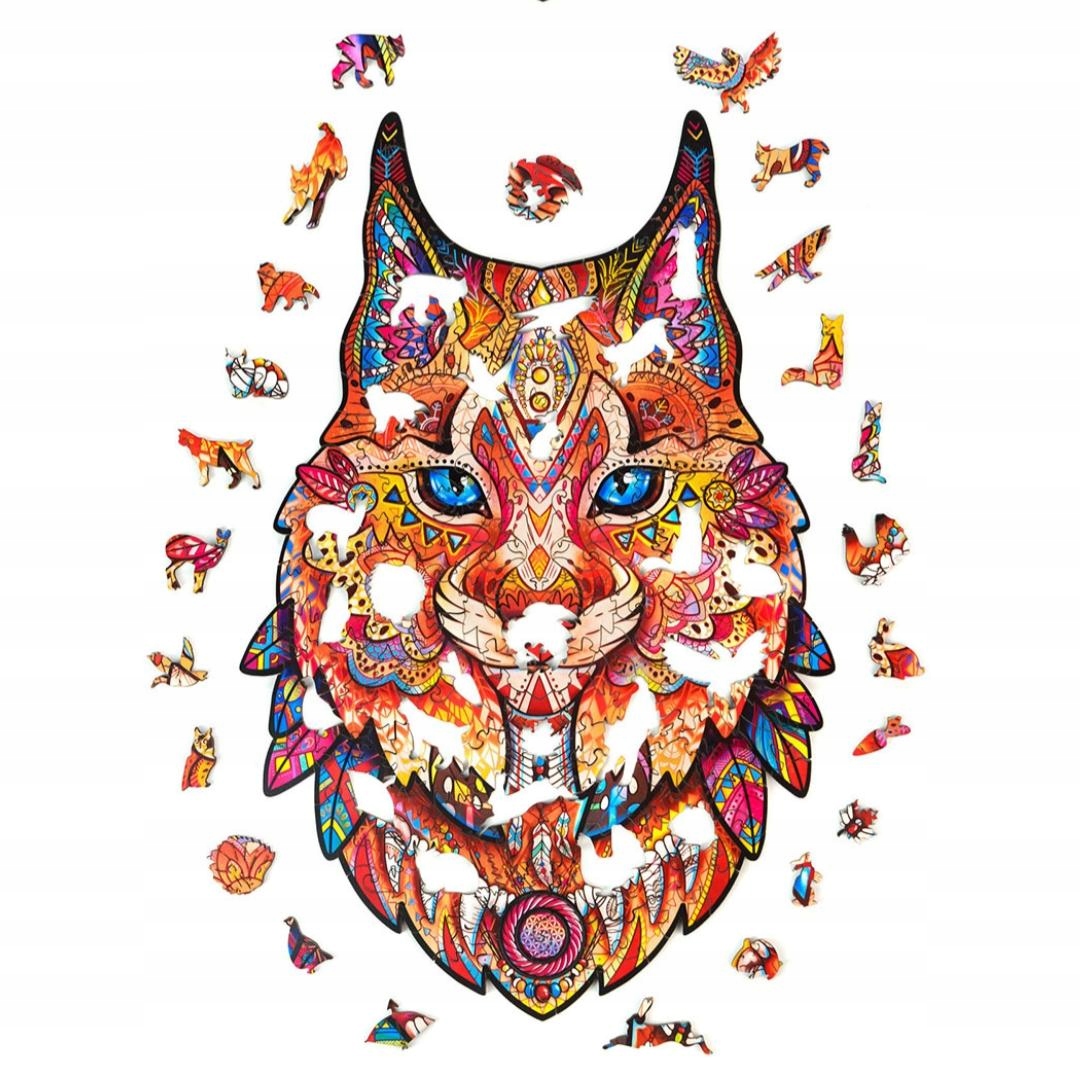 

Puzzle Drewniane Dla Dorosłych Kot S