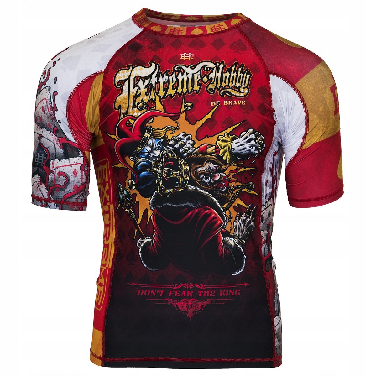 Pánské rashguard tričko Extreme Hobby Killer Cards 2 2XL