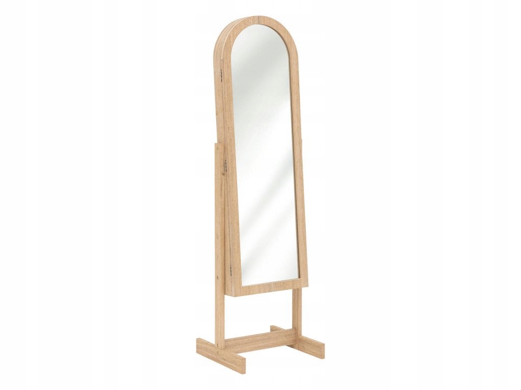 Skrinka na bižutériu so zrkadlom Soleya, 42 x 37,5 x 145 cm