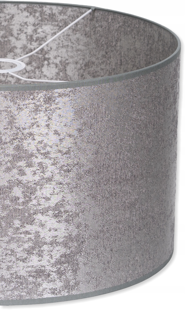 Klosz błyszczący do lamp Abażur SREBRNY walec 25cm Stan opakowania oryginalne