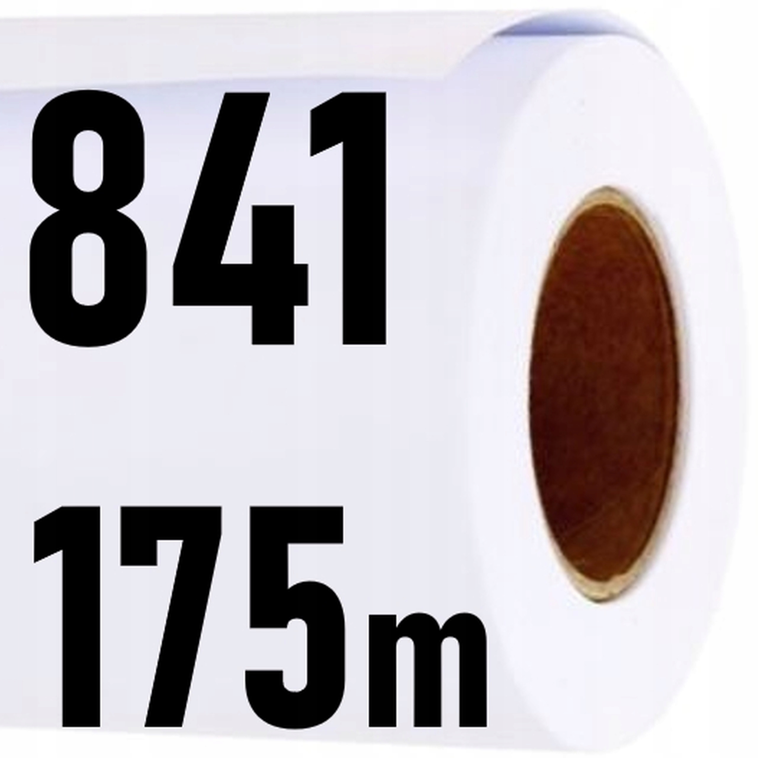 Papier 841mm 175m 80g bezpyłowy w roli A0 do plotera kopiarki rolka ksero