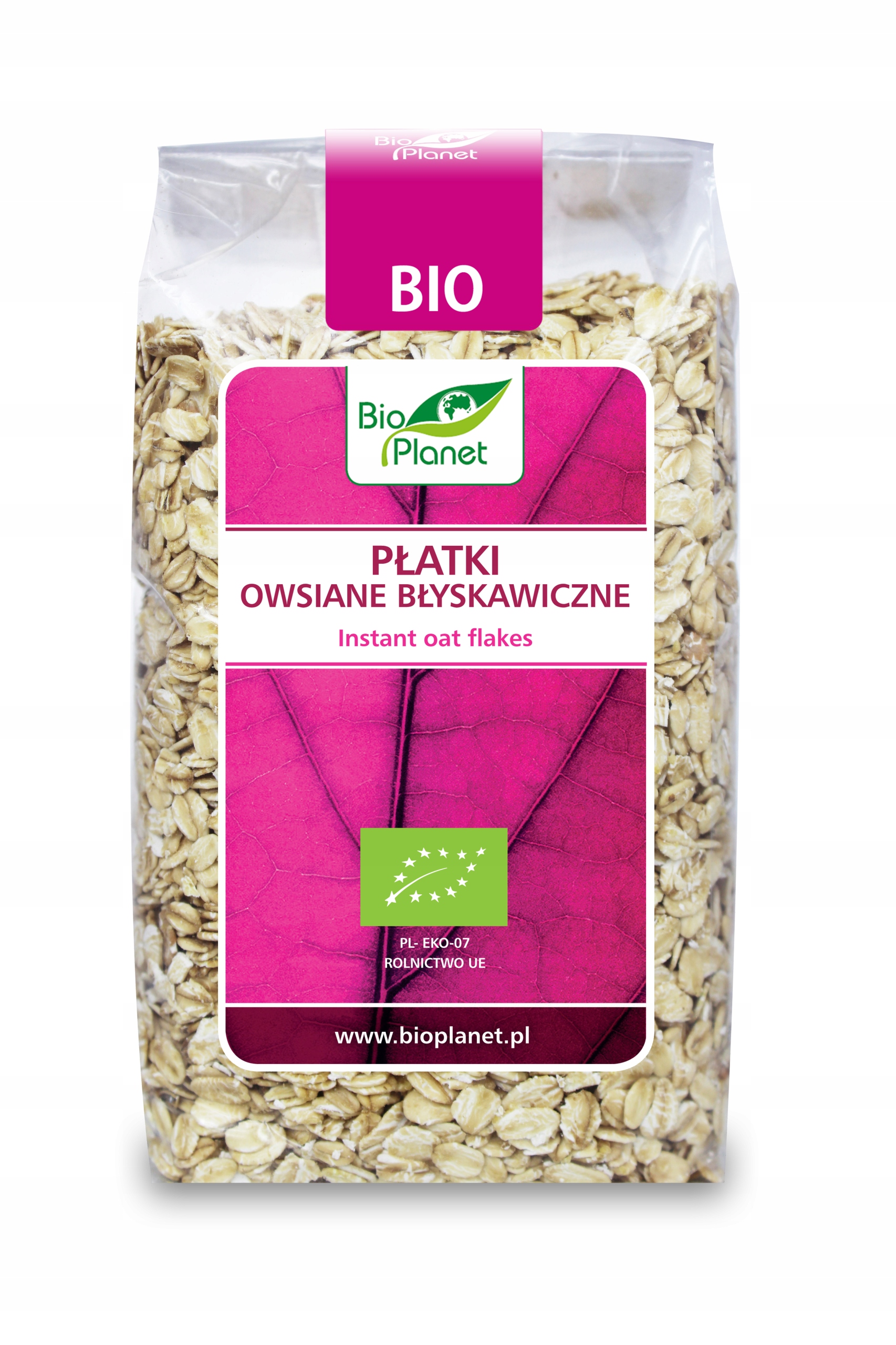 Levně 8 x Ovesné vločky instantní Bio 300 g
