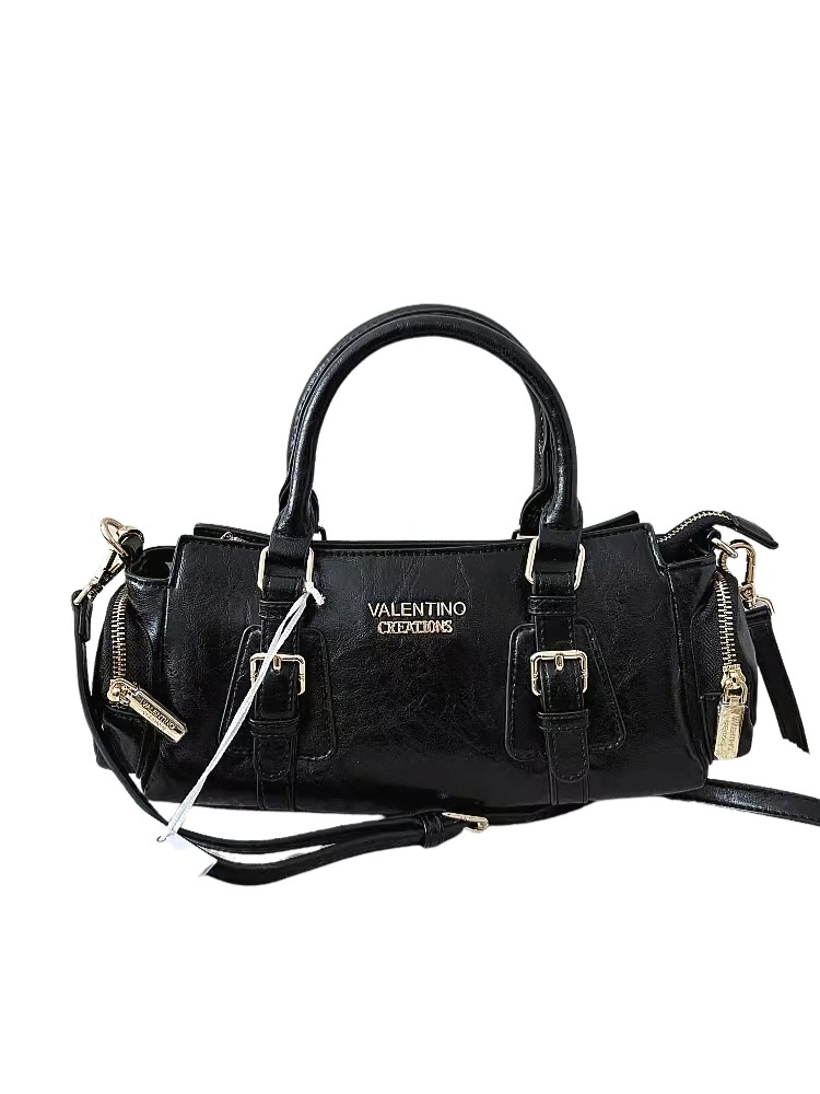 Valentino Creations kabelka mini shopperka černá zip