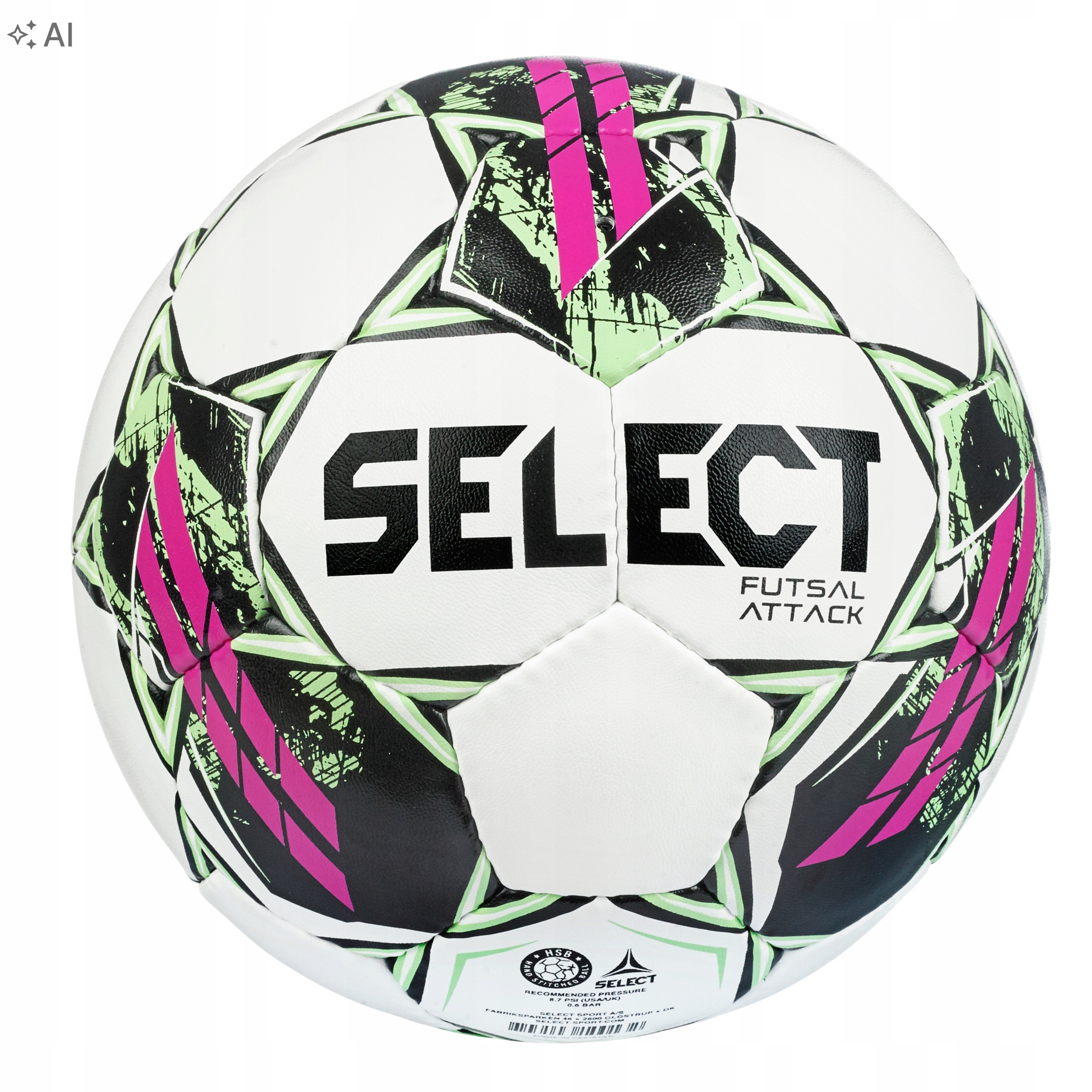 Select Piłka Futsal Attack Biały