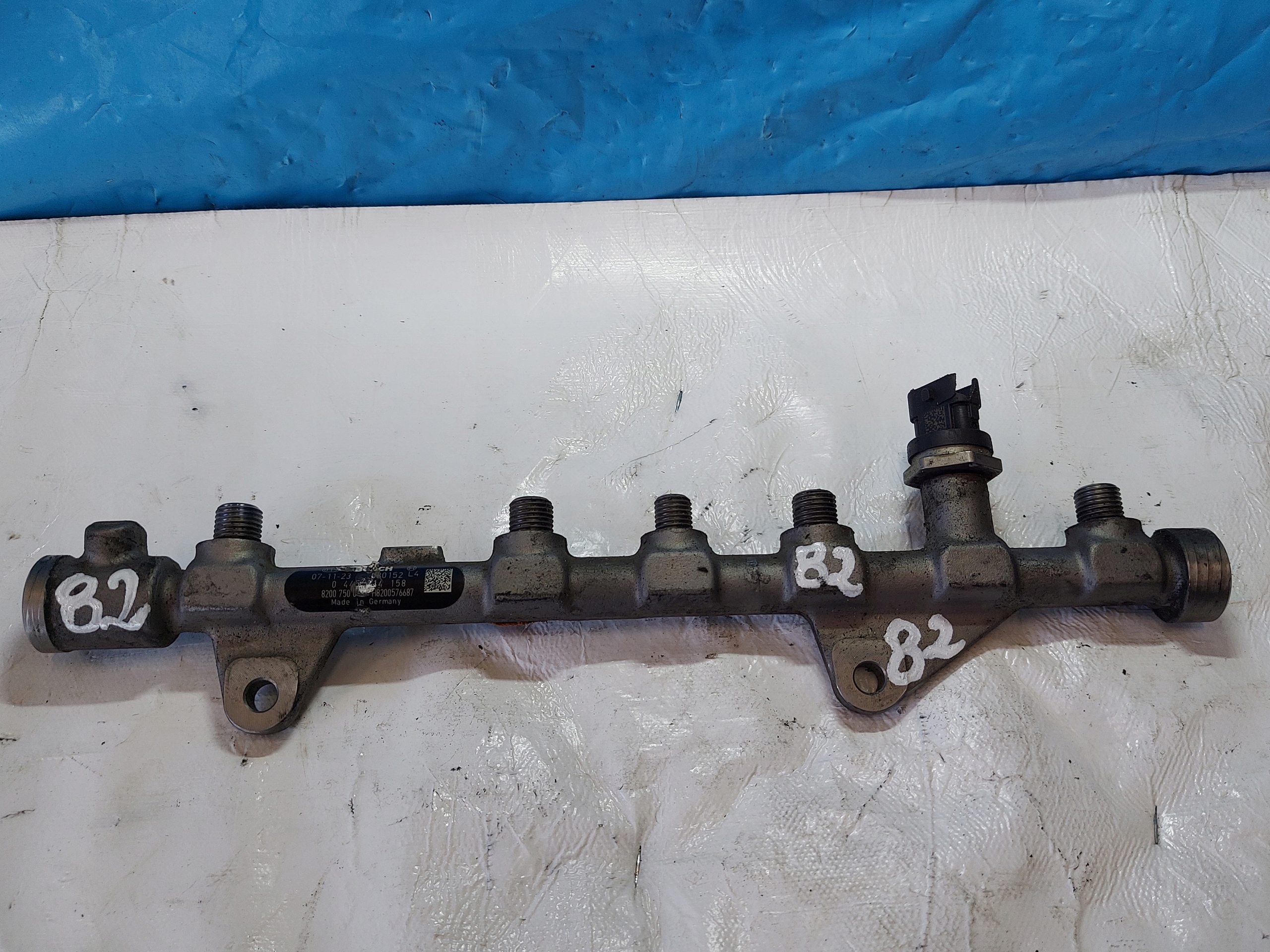 Rampe injection SCENIC III 1.9 DCI 0445214158