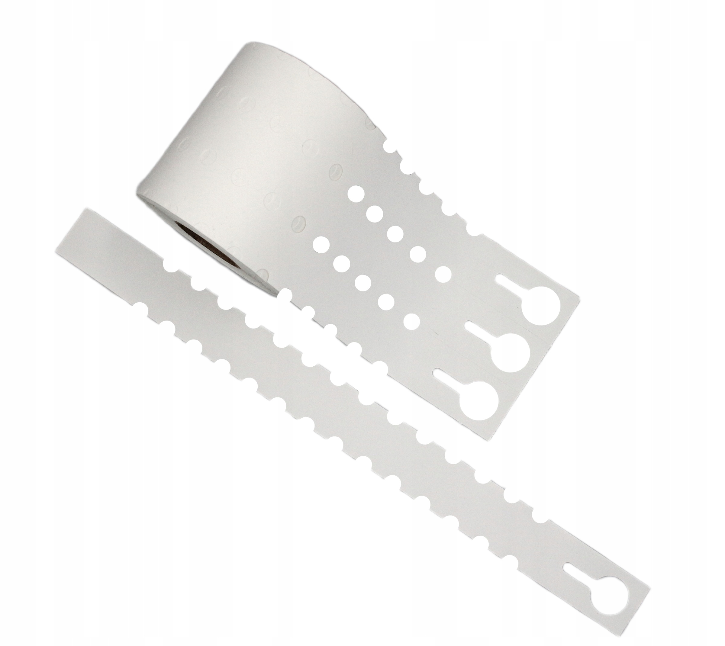 Slučkové záhradnícke/sadzovacie etikety Biele 400x33mm(33x400)(29-289) 1000s