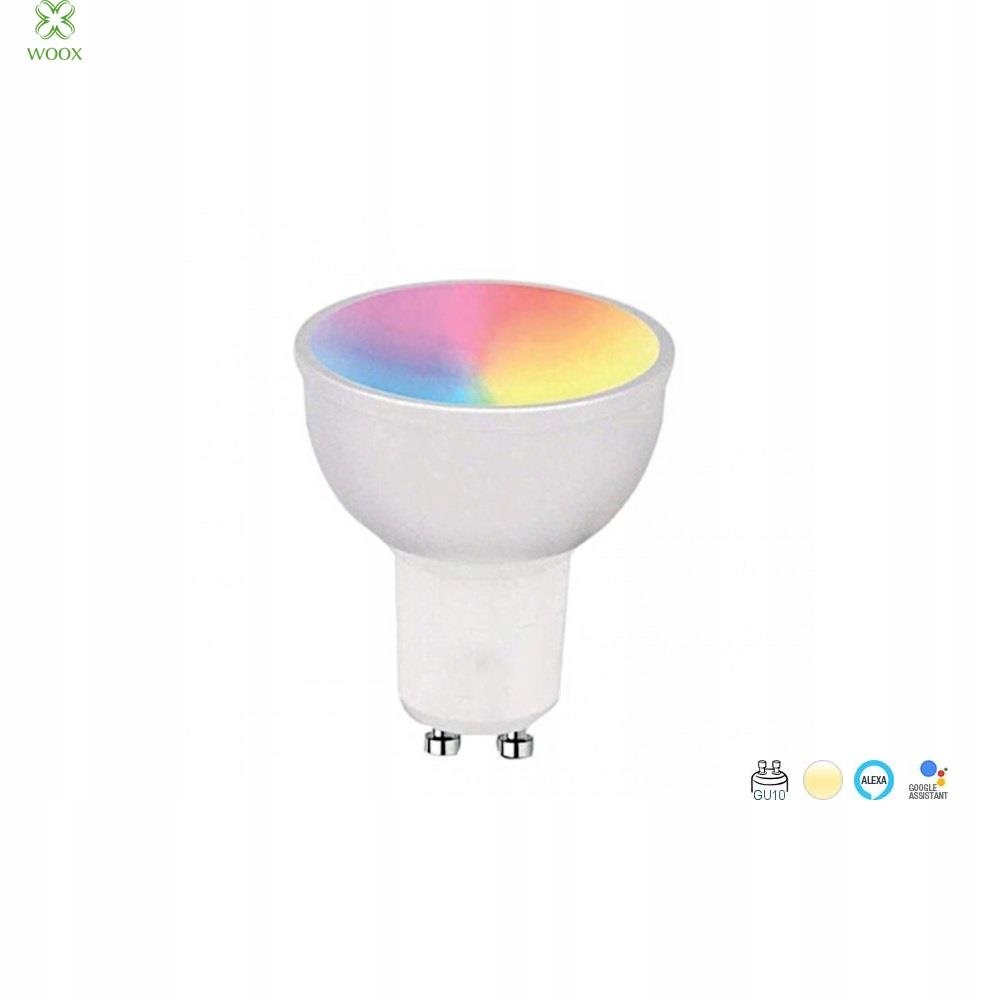 Żarówka Smart Woox Led Wi-Fi Kolorowa Rgbw 4,5W