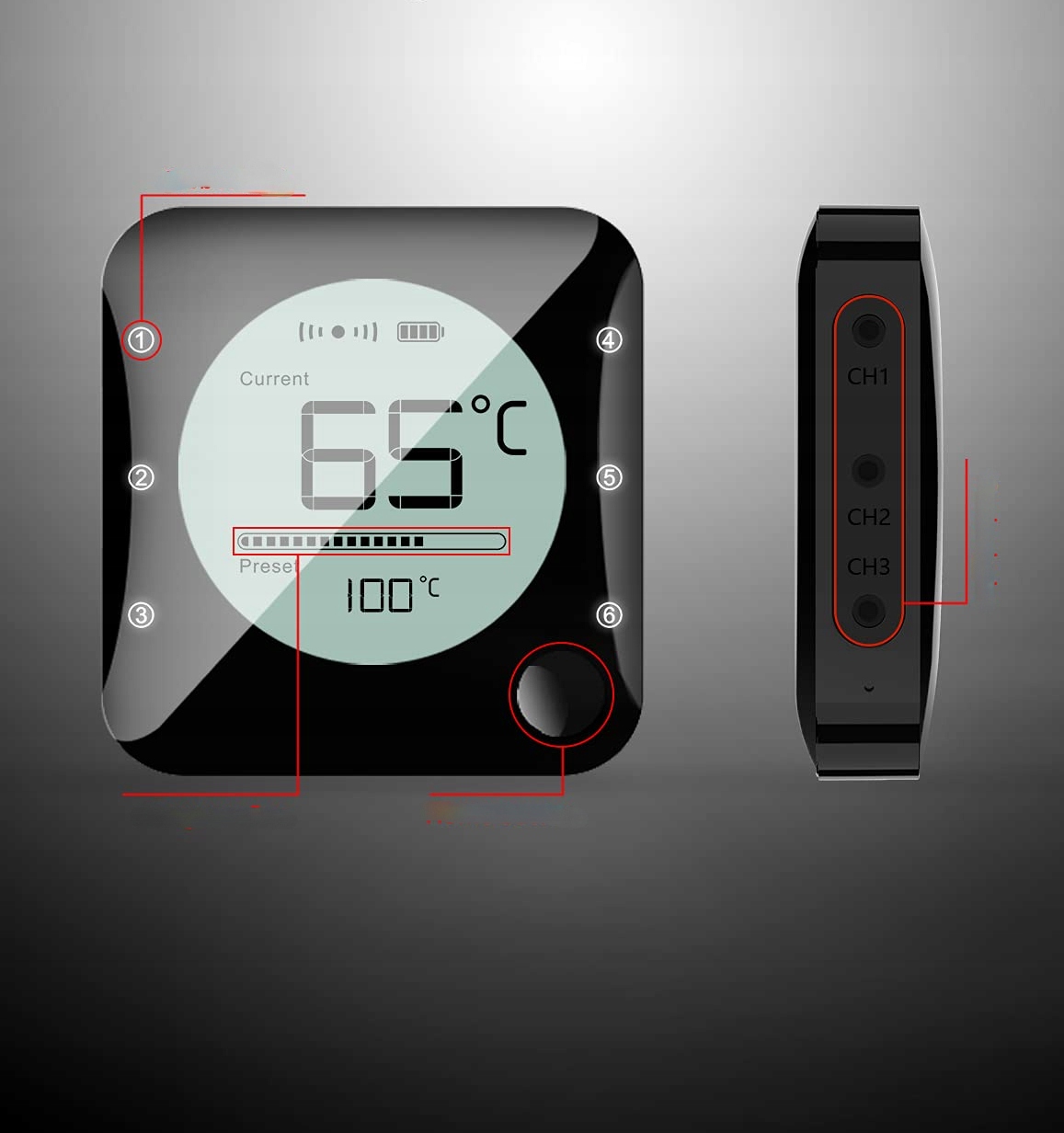 Kitchen probe thermometer Kod producenta Z64