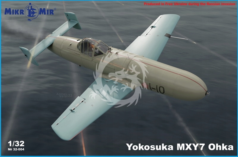 Yokosuka MXY7 Ohka MikroMir 32-004 měřítko 1/32