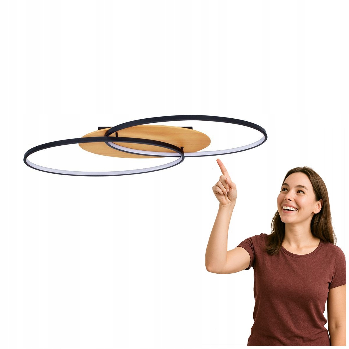 Stropná Led lampa 24W Poraso PLF-93439-24W-WO Italux