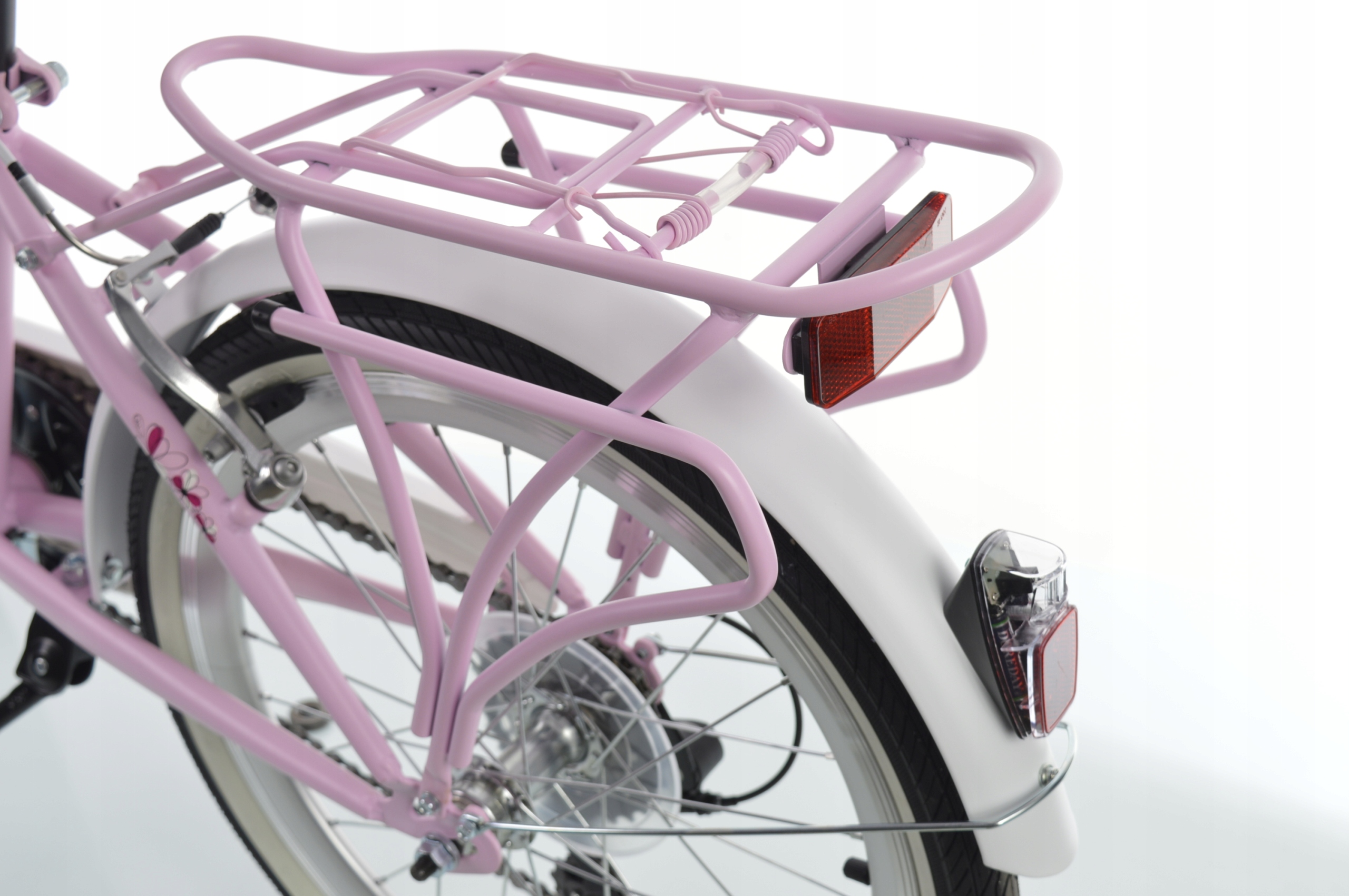 ROWER 20 KANDS DIANA różowy mat R12 wzrost 115-145 cm 6-biegowy