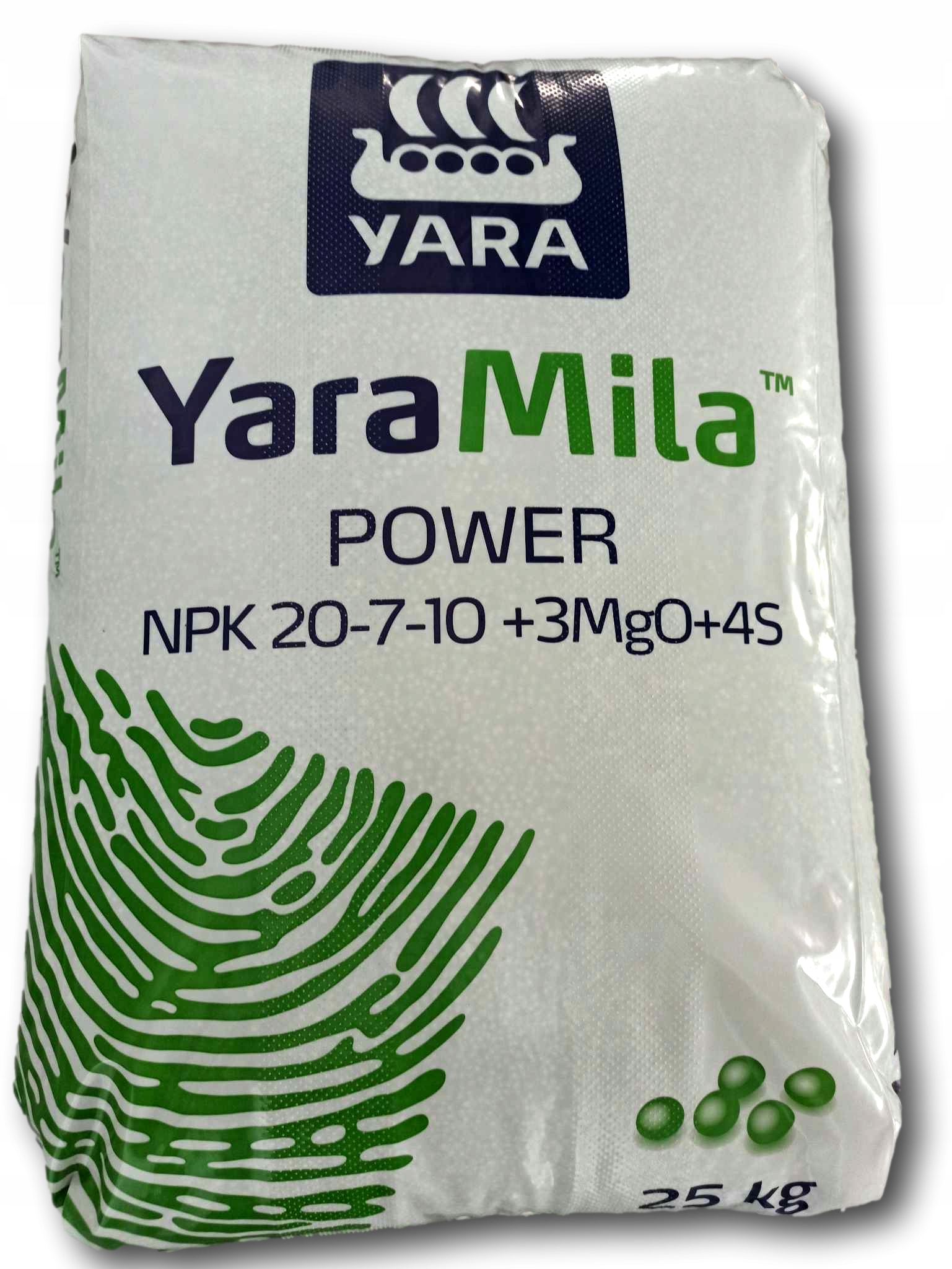 Yara Mila Power 20-7-10 +3MG+4S 25 kg