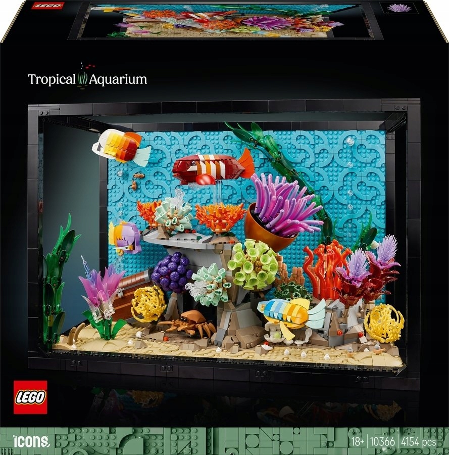 Lego Icons Tropikalne akwarium (10366)