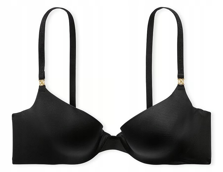 Push-up podprsenka typu demi Icon Victoria's Secret černá 75D (34D)