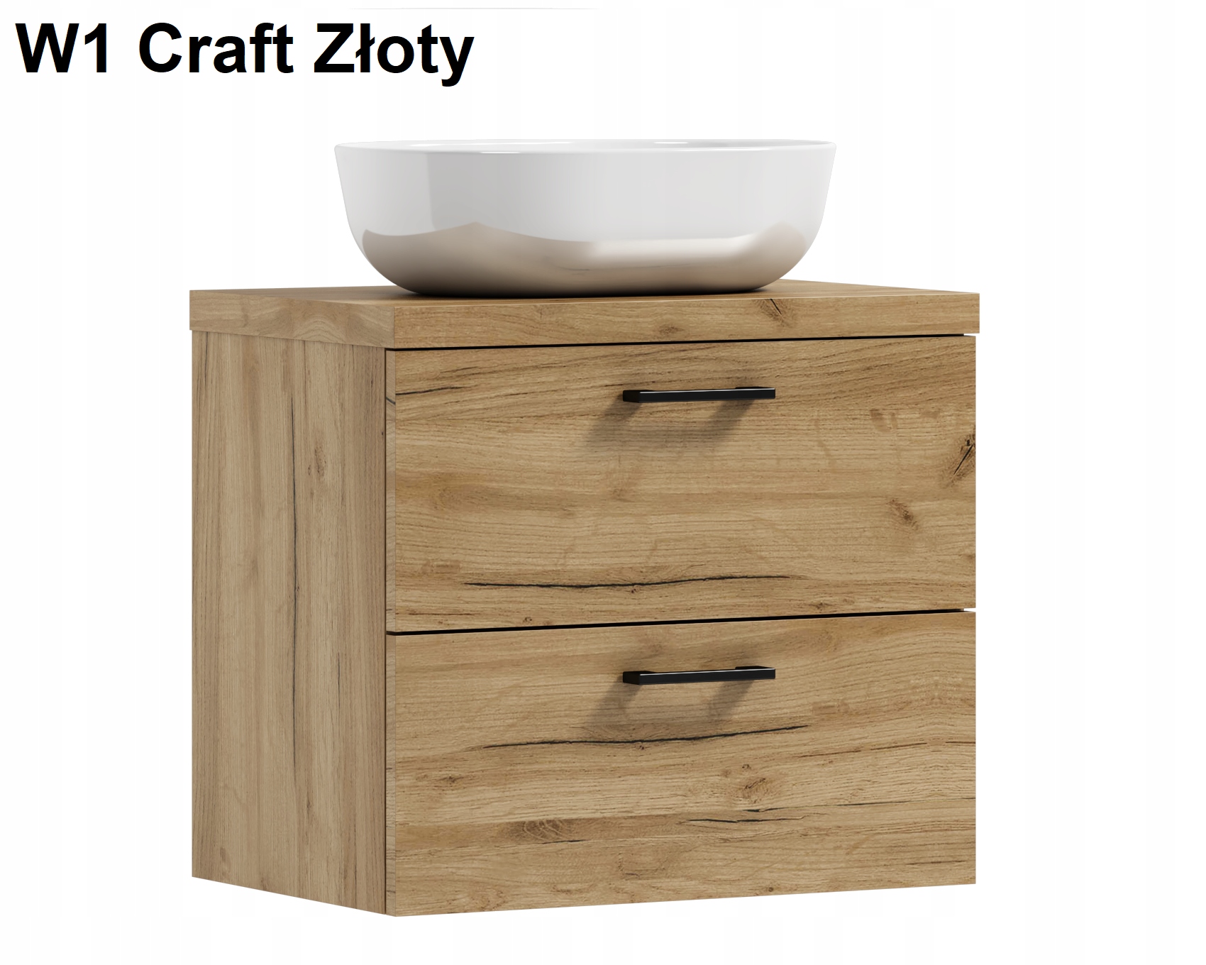 Szafka łazienkowa wisząca z umywalką nablatową 60 KOLORY PRODUCENT EAN (GTIN) 5905741550836