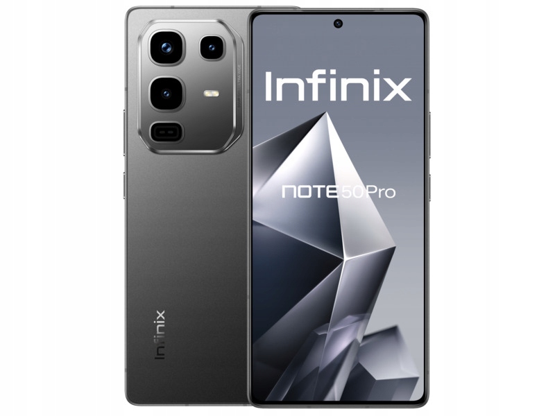 Smartfon Infinix Note 50 Pro 8 GB / 256 GB 4G (LTE) czarny